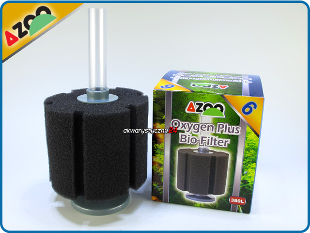 AZOO Oxygen Plus Bio Filter 6 (AZ13006) - Filtr biologiczny zasilany pompką membranową do akwarium