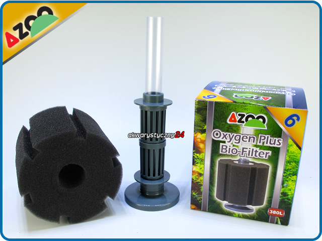AZOO Oxygen Plus Bio Filter 6 (AZ13006) - Filtr biologiczny zasilany pompką membranową do akwarium