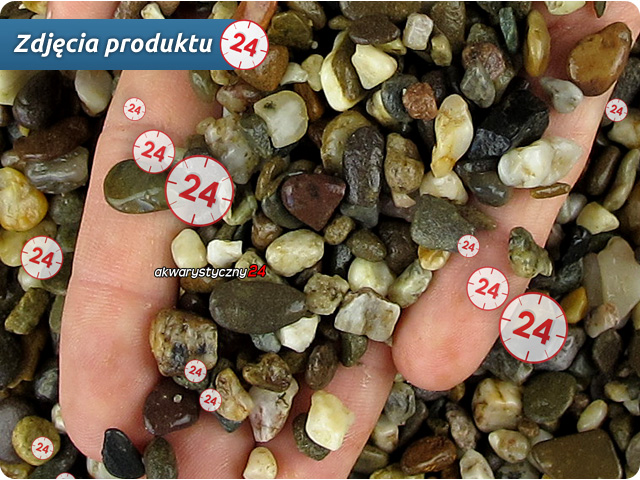 EBI Żwir Ciemny (257-110751) - Naturalne podłoże do akwarium, nie zmienia parametrów wody.