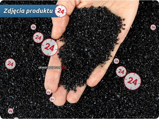 EBI Żwir czarny 1-3mm (257-110522) - Naturalne podłoże do akwarium, nie zmienia parametrów wody.