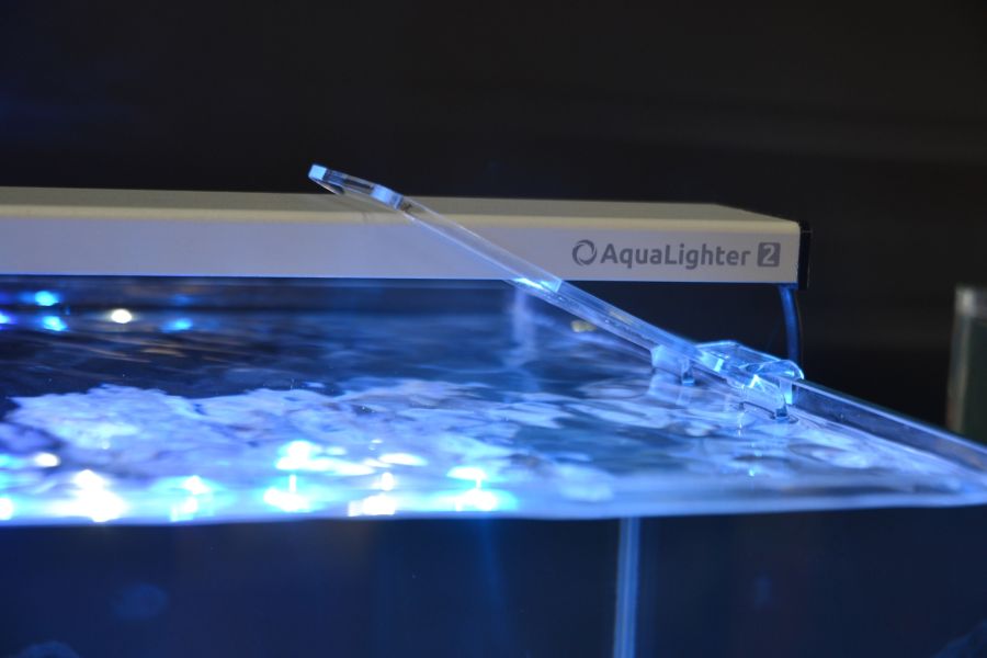 AQUALIGHTER 2 Srebrny 90cm (Marine) (87632) - Oświetlenie Led do akwarium morskiego na diodach Cree