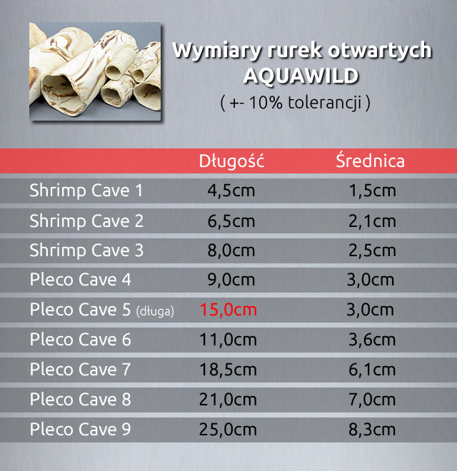 AQUAWILD SHRIMP CAVE (Sand) (CRS001) - Przelotowa rurka ceramiczna dla krewetek