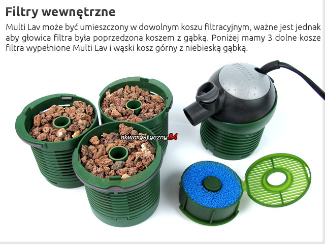 AQUAWILD MULTI LAV S 1L - Porowaty wkład biologiczny do filtrów akwariowych