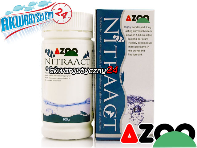 AZOO NITRAACT (AZ40029) - Wyspecjalizowane, wydajne bakterie w proszku o szerokim spektrum działania.