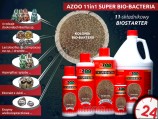 AZOO 11in1 SUPER BIO-BACTERIA 120ml - Wielozadaniowy preparat bakteryjny (biostarter), naturalnie rozkłada związki organiczne, amoniak(NH3), azotyny