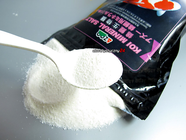 AZOO KOI MINERAL SALT 1kg (AZ28006) - Mieszanka mineralna do przygotowania optymalnych warunków dla karpi Koi