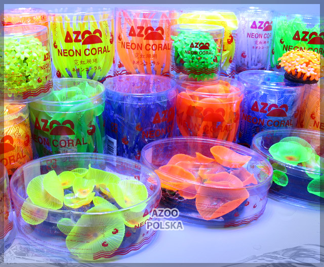 AZOO NEON CORAL L "Zielony" (AZ27154)