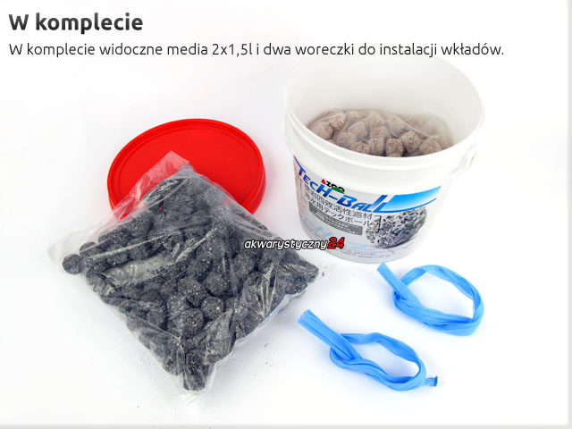 AZOO TECH-BALL 3L (AZ16110) - Wkład do morskich i rafowych systemów filtracyjnych