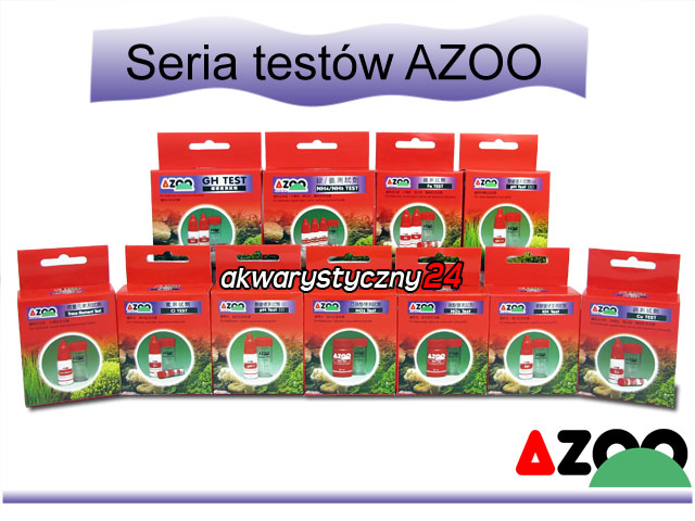 AZOO Cl TEST - Test na chlor do akwarium słodkowodnego i morskiego