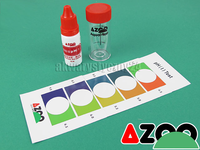 AZOO pH (I) TEST - Test na pH (4.5-9.0) do akwarium słodkowodnego i morskiego