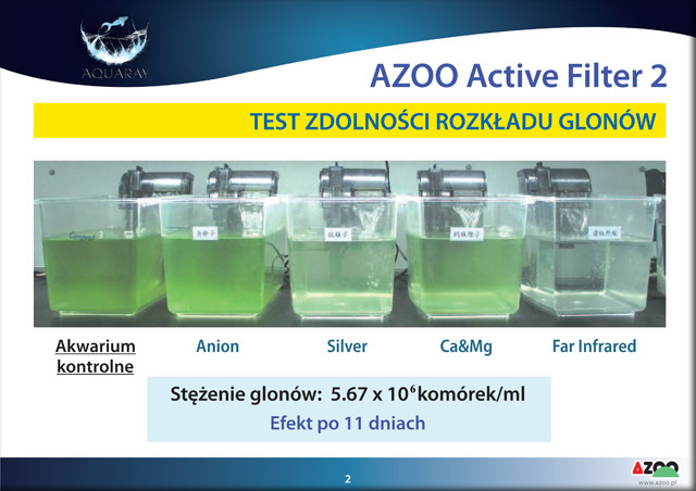 AZOO Active Filer Calcium & Magnesium Ion (AZ16066) - Wkład biologiczny, uwalniający korzystne jony pierwiastków śladowych