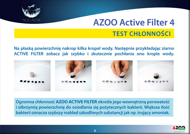 AZOO Active Filer Calcium & Magnesium Ion (AZ16066) - Wkład biologiczny, uwalniający korzystne jony pierwiastków śladowych