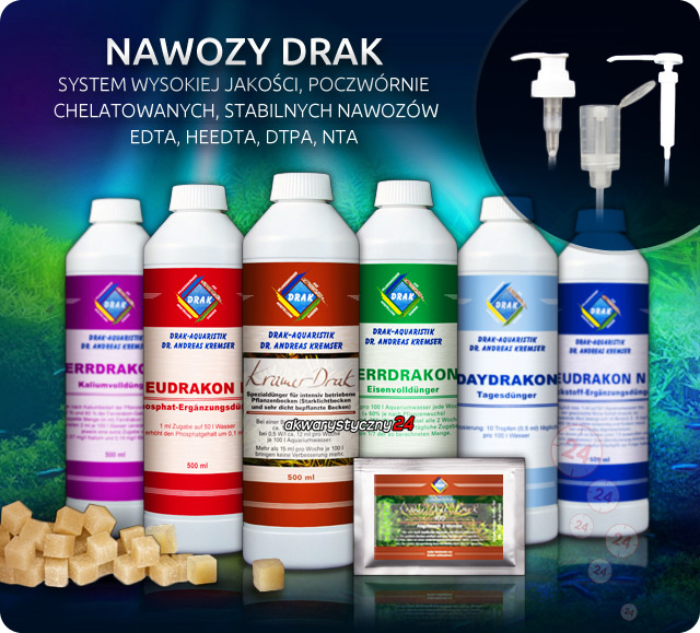 DRAK-aquaristik FerrDrakon K - Nawóz potasowy wzbogacony o niezbędne składniki odżywcze