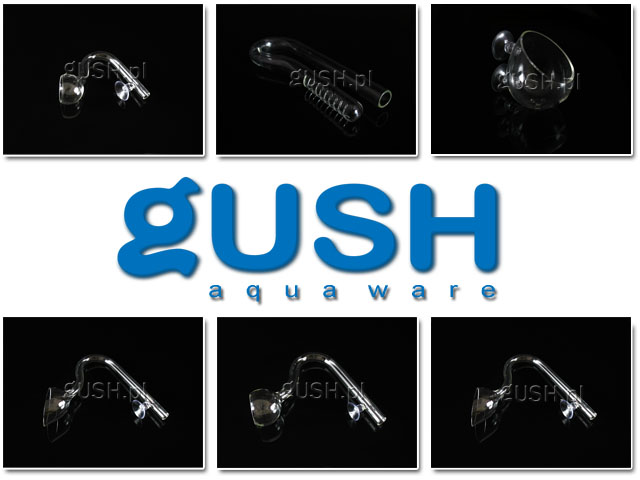 GUSH Cover Hook X 15mm - Komplet 4 zaczepów pod szybę przykrywającą akwarium