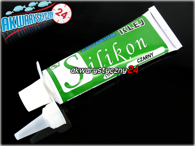 Jaba SILIKON AKWARYSTYCZNY 135ml - Czarny silikon do akwarium