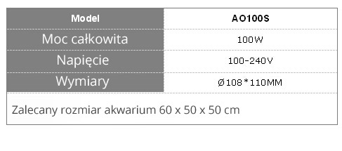 KELO AQ100 - Oświetlenie do akwarium rafowego i morskiego