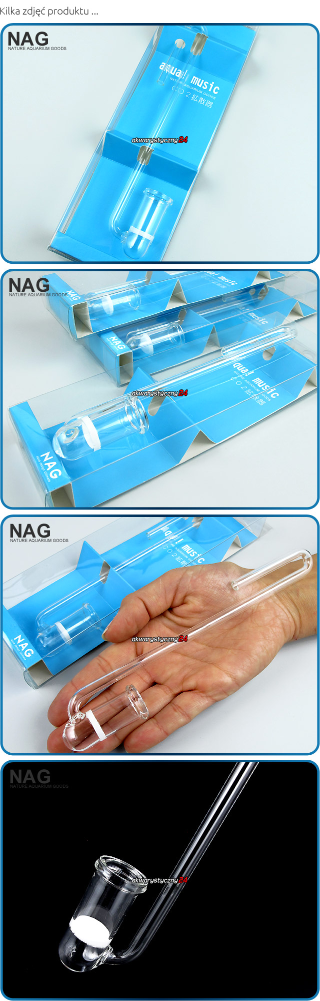 NAG Hang On Co2 Diffuser (Type I) - Dyfuzor CO2 wieszany na szybę