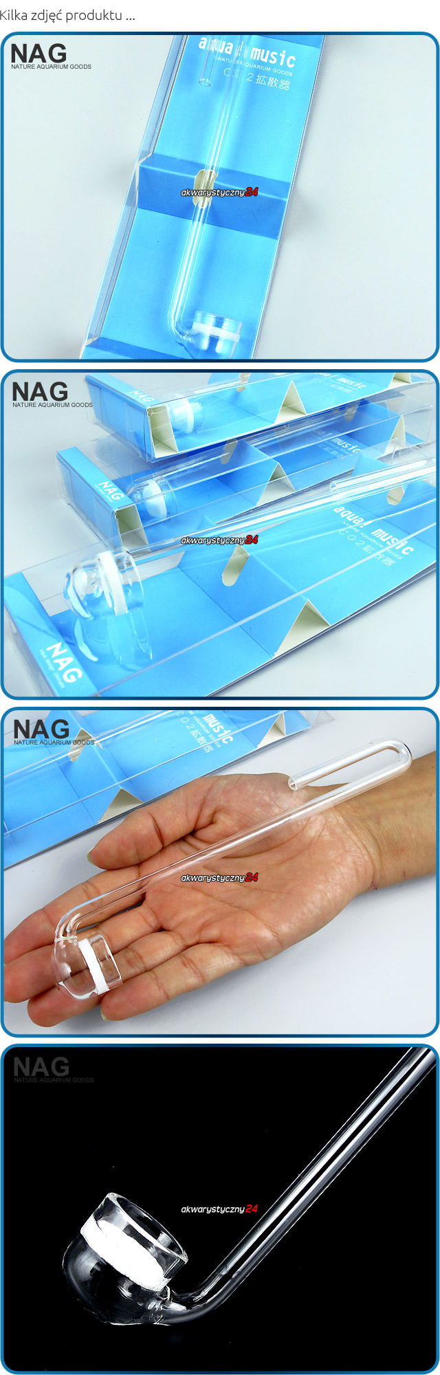 NAG HANG ON CO2 DIFFUSER (Type II) - Dyfuzor CO2 wieszany na szybę