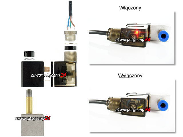 Elektrozawór Jelpc (bez złączek) 4,8W(12V)