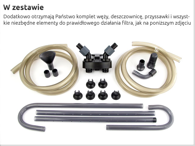 SERA FIL BIOACTIVE PRECISION 250 - Filtr zewnętrzny do akwarium + komplet gratisów.