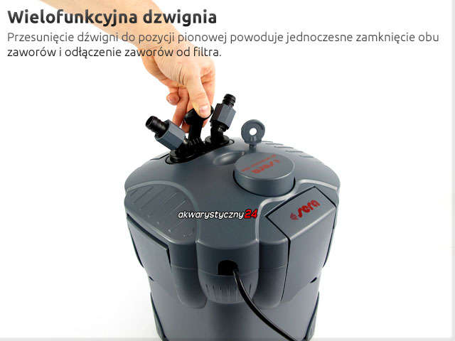 SERA FIL BIOACTIVE PRECISION 250 - Filtr zewnętrzny do akwarium + komplet gratisów.