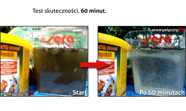 SERA POND ALGOKILL 500g - Preparat do natychmiastowego usuwania glonów nitkowatych w stawie