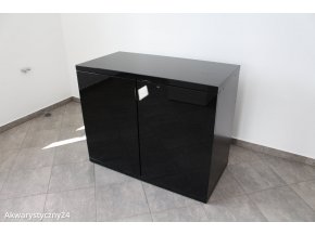 Szafka pod akwarium A24 PW-MDF-L (Czarna) 100x50x80cm