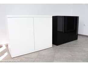 Szafka pod akwarium A24 PW-MDF-L (Czarna) 100x50x80cm