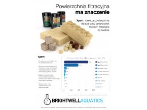 BRIGHTWELL AQUATICS Xport PO4 Cubes (XPCubeP250) - Ultraaktywne, wysokowydajne medium o zdolności adsorpcji fosforanów (PO4)