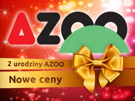 2 URODZINY AZOO - Nowe ceny i Promocje