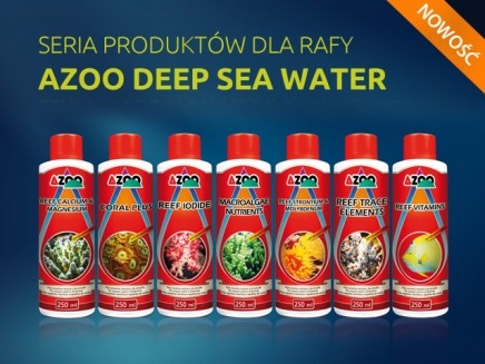 Unikalne suplementy rafy AZOO z formułą DEEP SEA WATER