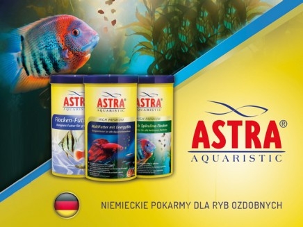 Niemieckie pokarmy ASTRA-aquaristik w naszej ofercie!