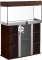 DIVERSA Zestaw Akwariowy Modern 160l 2xLED Wenge - Zawiera: akwarium, pokrywa, oświetlenie LED, szafka