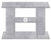 DIVERSA Szafka Budget 100x40x60cm (118386) - Ekonomiczna szafka pod akwarium w różnych kolorach Beton