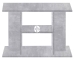 DIVERSA Szafka Budget 100x50x60cm (130632) - Ekonomiczna szafka pod akwarium w różnych kolorach Beton