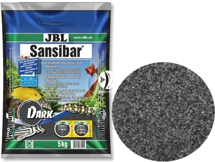 JBL Sansibar Dark (67051) - Ciemne podłoże do akwarium słodkowodnego i roślinnego
