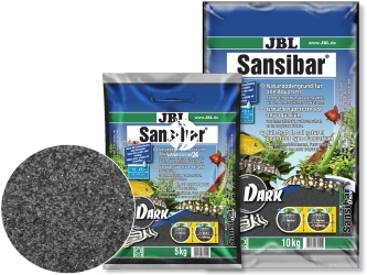 Sansibar Dark (67050) - Ciemne podłoże do akwarium słodkowodnego i roślinnego