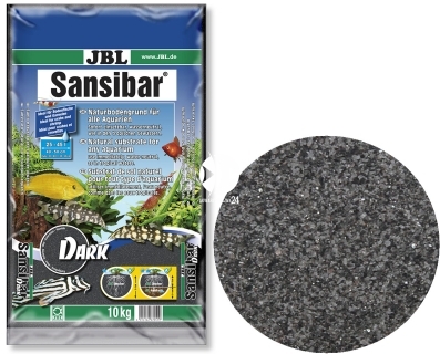 JBL Sansibar Dark (67051) - Ciemne podłoże do akwarium słodkowodnego i roślinnego