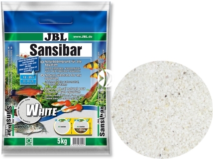 JBL Sansibar White (67055) - Białe podłoże do akwarium słodkowodnego i roślinnego