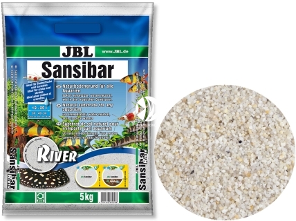 JBL Sansibar River (67058) - Jasne podłoże do akwarium słodkowodnego i roślinnego