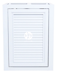 Szafka Blinds 60x40x80cm White (870-11WB) - Aluminiowa szafka pod akwarium