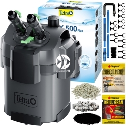 TETRA EX 500 Plus (T302808) - Filtr zewnętrzny do akwarium do 100l