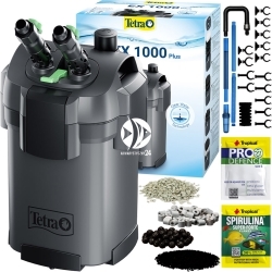 TETRA EX 1000 Plus (T302761) - Filtr zewnętrzny do akwarium do 150-300l
