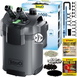 TETRA EX 1000 Plus (T302761) - Filtr zewnętrzny do akwarium do 150-300l