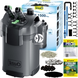 TETRA EX 1500 Plus (T302785) - Filtr zewnętrzny do akwarium do 300-600l