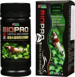 AZOO Crystal Red Shrimp BioPro 100g (AZ40027) - Zaawansowany preparat bakteryjny poprawiający jakość wody w krewetkarium