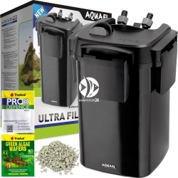 AQUAEL Ultra Filter 1400 (122607) - Kubełkowy filtr zewnętrzny do akwarium.