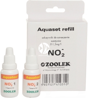 ZOOLEK AquaSet Refill NO2 (1031) - Uzupełnienie testu na azotyny do akwarium słodkowodnego i morskiego