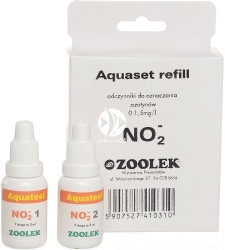 ZOOLEK AquaSet Refill NO2 (1031) - Uzupełnienie testu na azotyny do akwarium słodkowodnego i morskiego