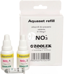 ZOOLEK AquaSet Refill NO3 (1041) - Uzupełnienie testu na azotany do akwarium słodkowodnego i morskiego